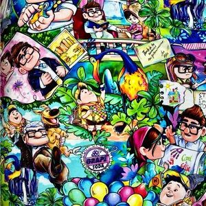 Disney UP bamboo pajama set